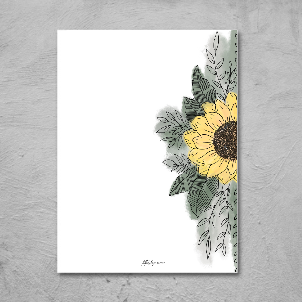 Sunflower - Print