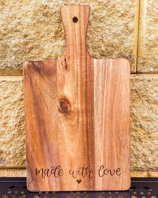 Made WIth Love - Chopping Board