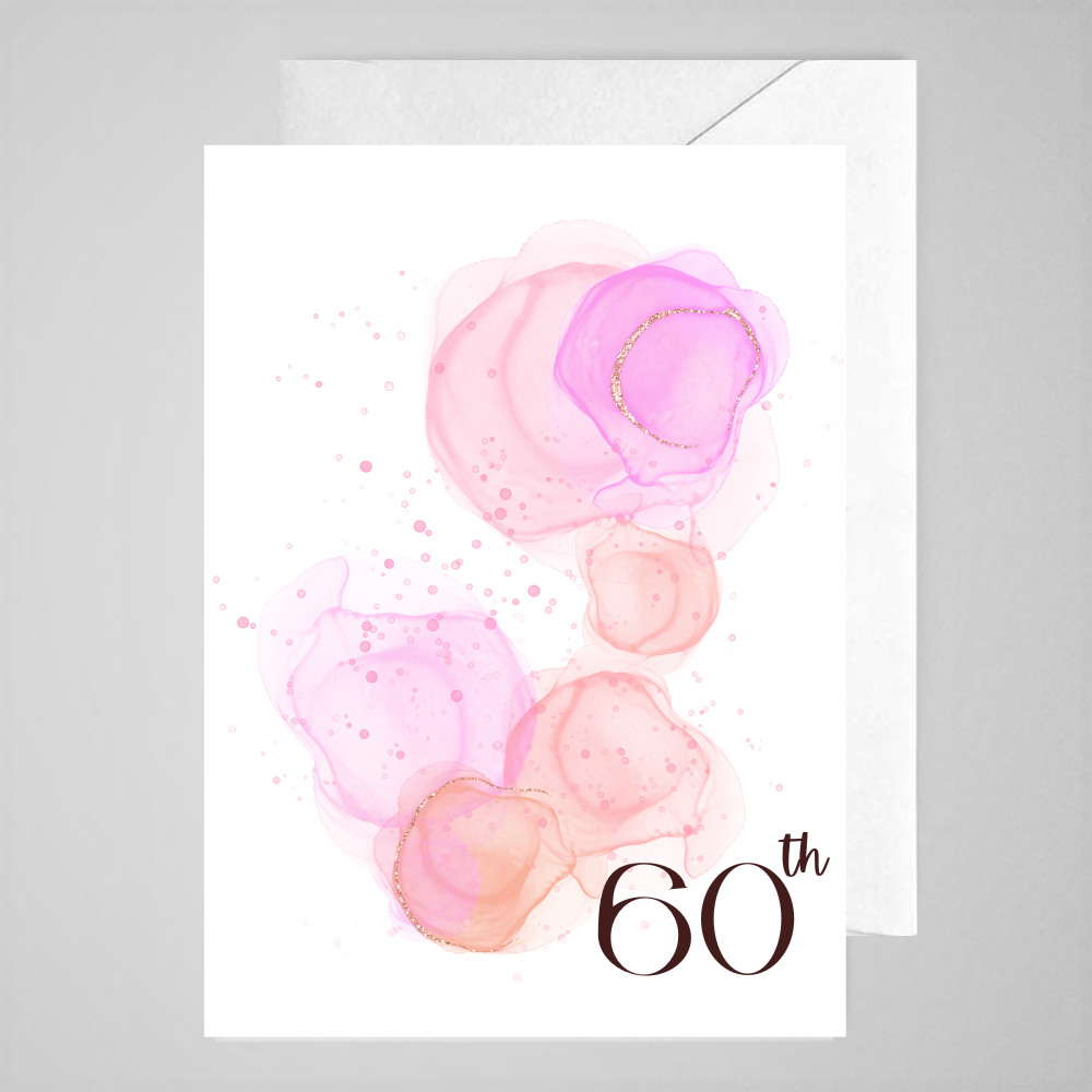65th (pink WC) - Greeting Card