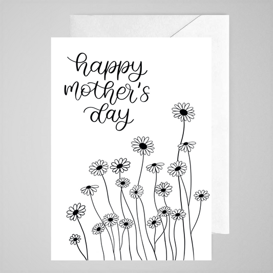 Happy Mother's Day (daisies) - Greeting Card