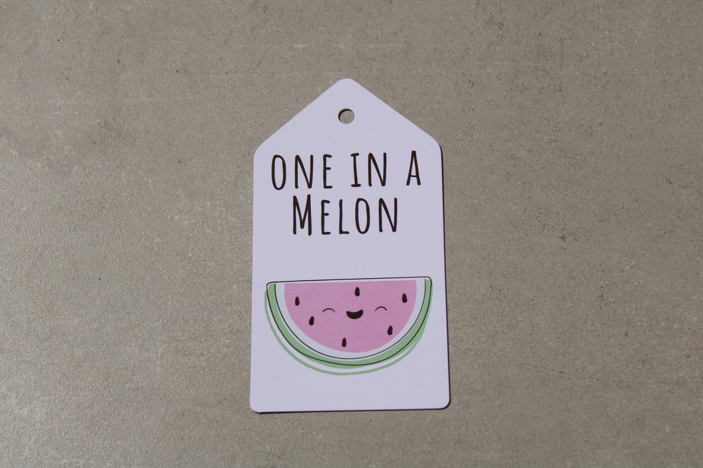 One In A Melon - Gift Tag