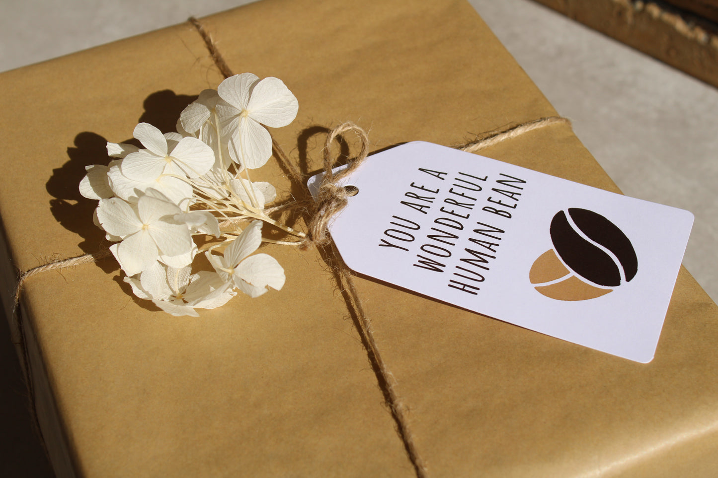 Wonderful Human Bean - Gift Tag