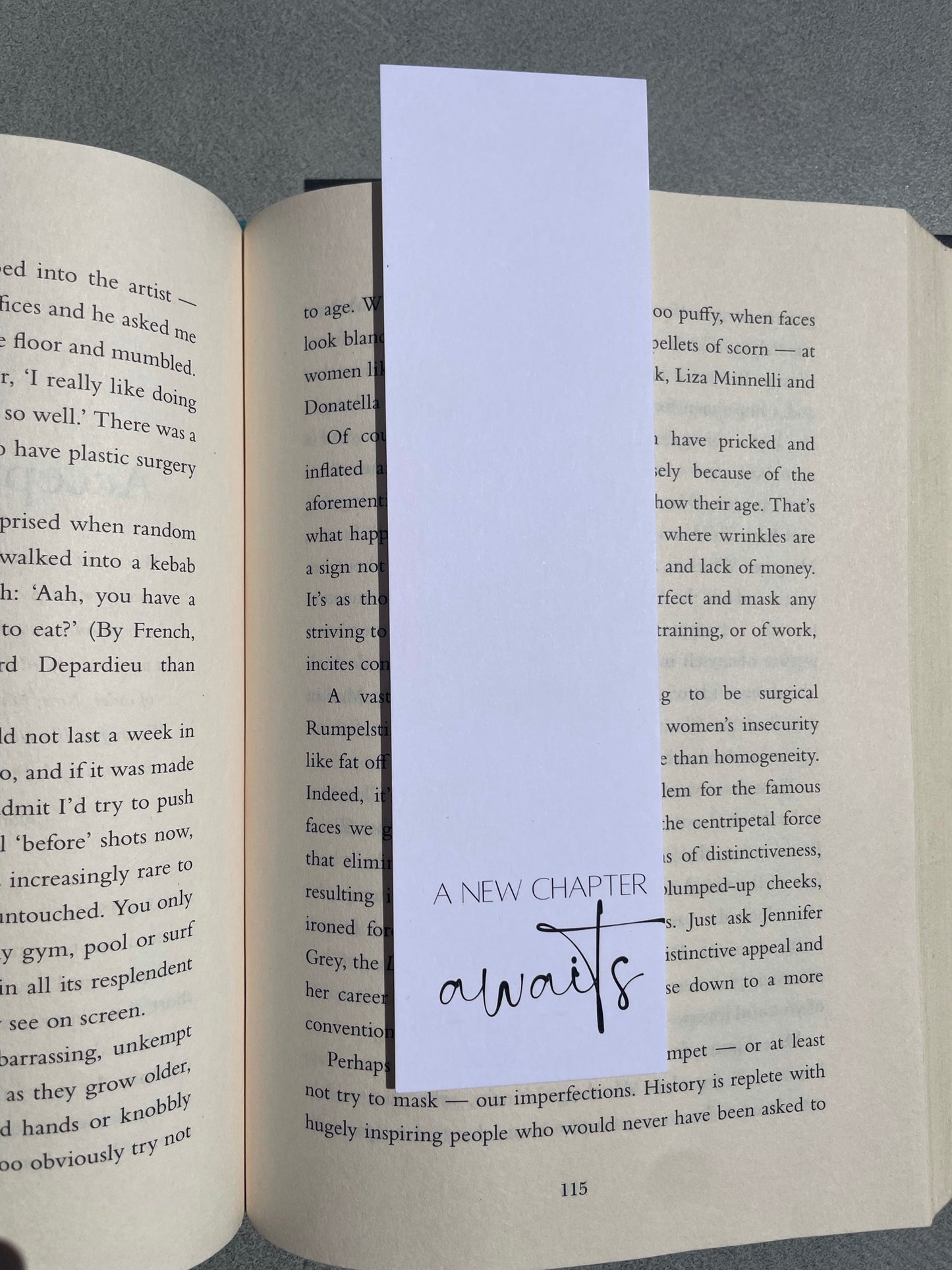 New Chapter Awaits - Bookmark