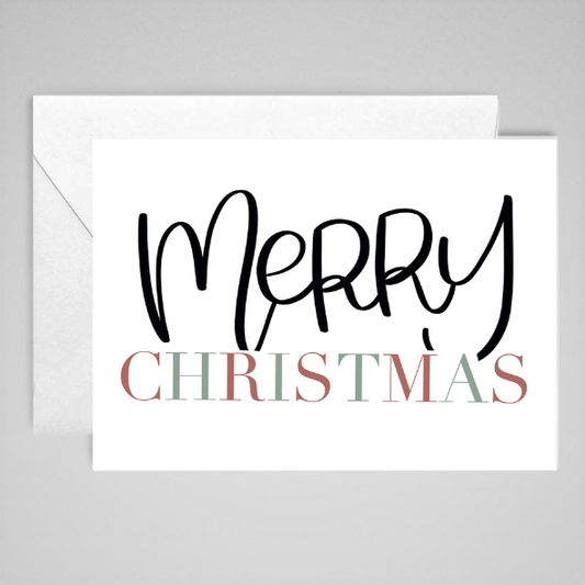 Christmas Colour - Greeting Card