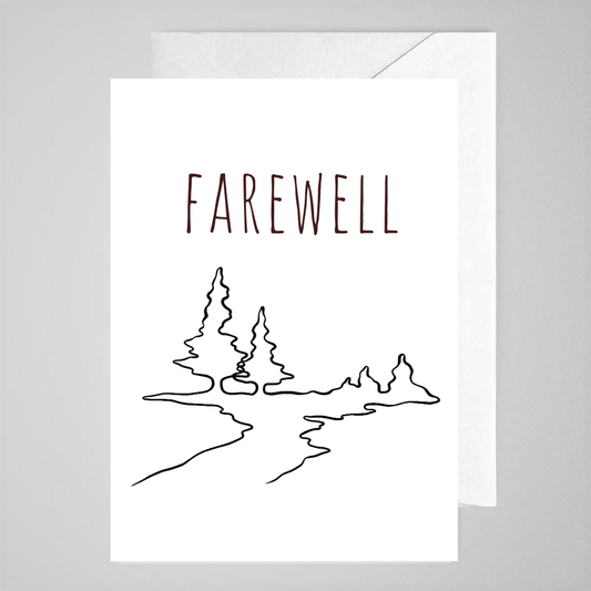 Farewell - Greeting Card