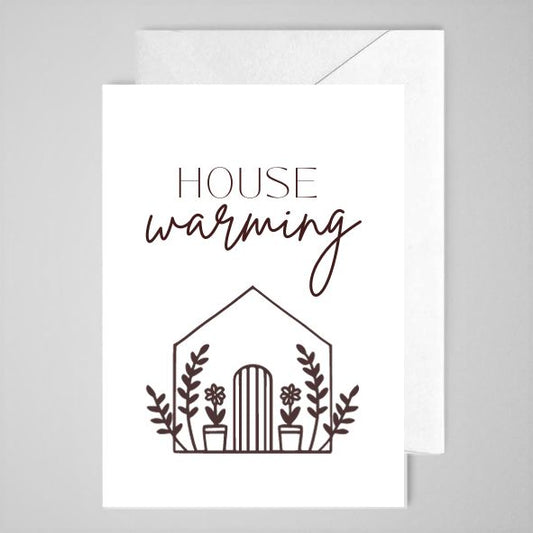 House-Warming (house) - Greeting Card