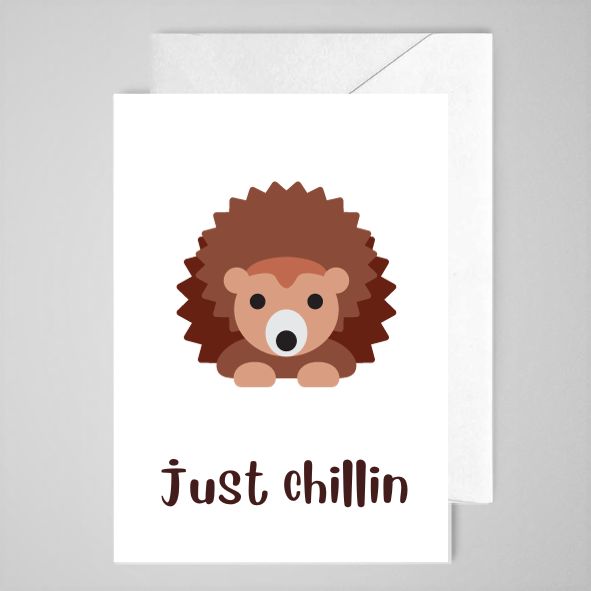 Just Chillin - Greeting Card