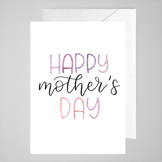 Happy Mother's Day (pink) - Greeting Card