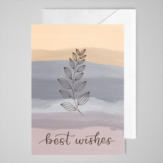 Best Wishes (WC back) - Greeting Card
