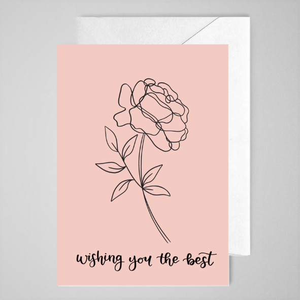 Wishing You The Best - Greeting Card